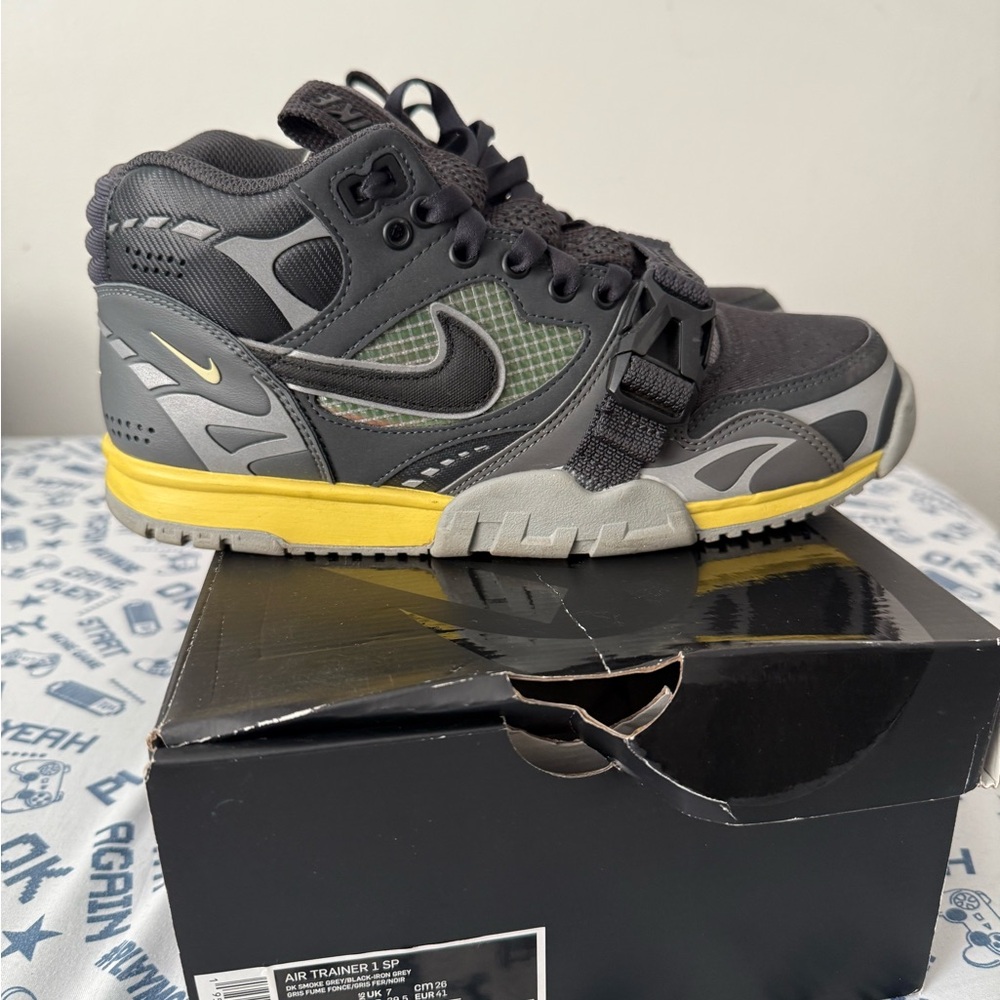 Nike Air Trainer 1 SP Dark Smoke Grey Mens Size 8